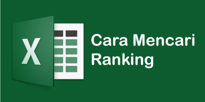 Cara Mencari Ranking