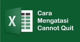 Cara Mengatasi Cannot Quit